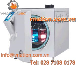 laboratory autoclave / automatic / horizontal