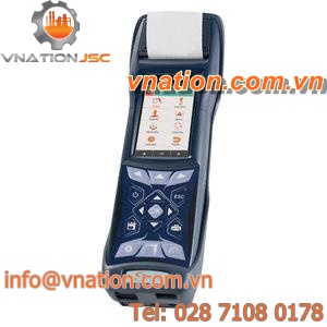 gas analyzer / exhaust gas / temperature / portable
