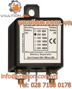 eddy current separator / battery / for high-power applications