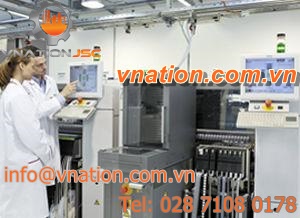 positioning software / visualization / machine