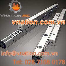 caged roller linear guide / crossed roller / precision / high-rigidity