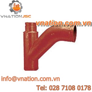 grooved fitting / reducing / T / steel
