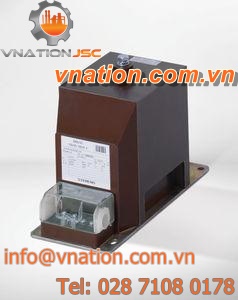 instrument transformer / encapsulated / floor-standing / single-phase