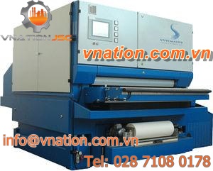 belt grinding machine / CNC / deburring / for metal