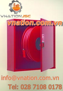 protective cabinet / wall-mount / for fire hose reel