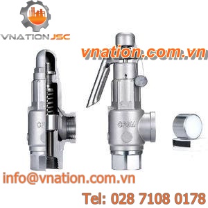 directional safety valve / stainless steel