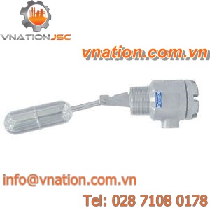 magnetic float level switch / for liquids / stainless steel / IP65