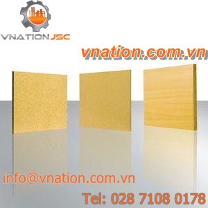 steel conveyor belt / for the wood industry / coating