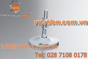 machine foot / anti-vibration / elastomer