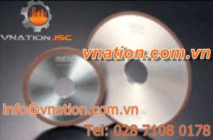 peripheral grinding wheel / diamond / cutting