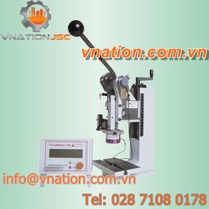 manual press / with stroke force monitoring / for production