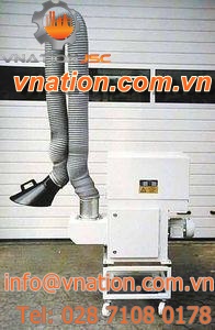 welding fume extractor / with in-line filter