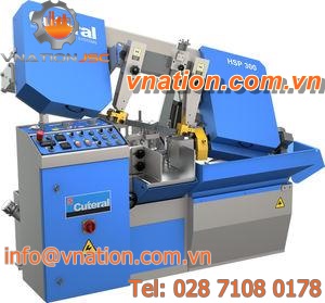 band saw / miter / high-speed / double-column