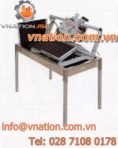 miter head saw / for glass