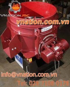 grinding vibratory finishing machine / centrifugal / for wheel rims