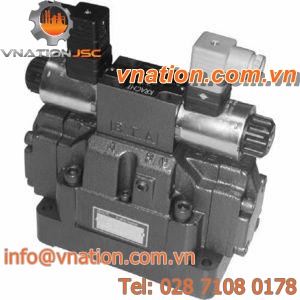directional solenoid valve / hydraulic / 4/2-way / control
