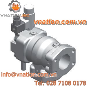 hydraulically-operated pressure relief valve / piston