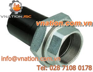 push-in fitting / straight / cast iron / transition