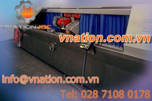 polishing finishing machine / grinding / de-chroming / linear