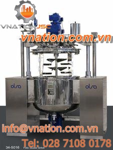 high-shear homogenizer / batch / for pharmaceutical applications / vacuum