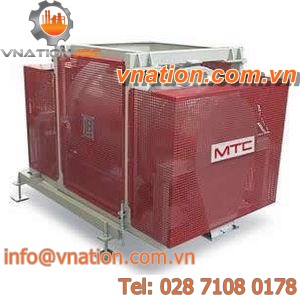 drum mixer / continuous / horizontal / for powders