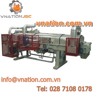fluidized bed dryer / for the chemical industry / with belt conveyor