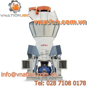 roller mill / for ceramic / for grain / vertical