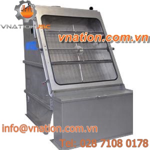 static screener / solid/liquid / for wastewater treatment