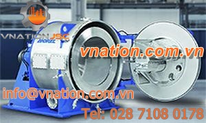 process centrifuge / filtering / horizontal / automatic peeler