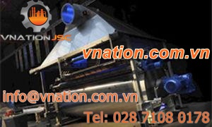 vacuum dryer / rotary drum / continuous