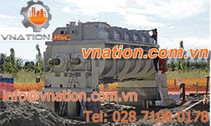 continuous dryer / vacuum / cooler / compact