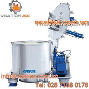 process centrifuge / cleaning / vertical / automatic peeler
