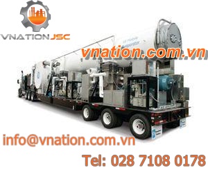 thermal evaporator / process / for wastewater treatment