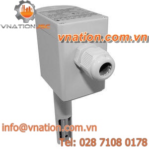 Pt100 temperature transmitter / analog / IP65 / HVAC