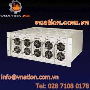 AC/DC power supply / with power factor correction (PFC) / rack-mount / switching