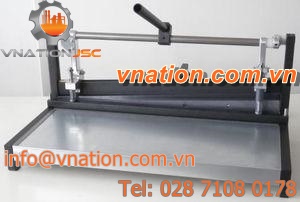 scrap steel lever shear / for PVC profiles / for aluminum profiles