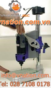 column type drill / electric / vertical / for printed circuit boards
