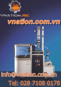 rotary evaporator / laboratory / for solvents / automatic