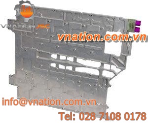 plate-fin heat exchanger / liquid/liquid / copper / aluminum