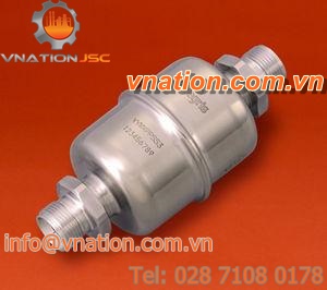 gas filter / compressed air / membrane / compact