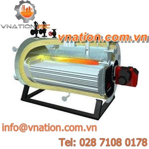 steam boiler / electric / fire tube / horizontal
