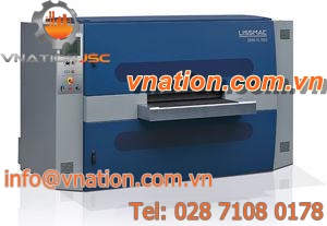 edge rounding grinding machine / deburring / for metal