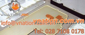 flat seal / EMI shielding / elastomer