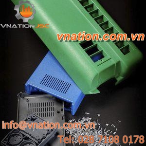 desktop enclosure / EMI-shielded / thermoplastic / not specified