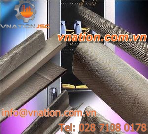 EMI shielding gasket / conductive fabric over foam