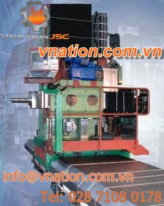 4-axis CNC milling machine / horizontal / traveling-column