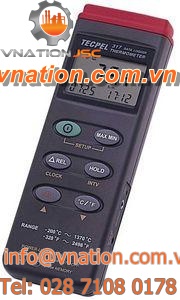 temperature data-logger / programmable / USB / portable