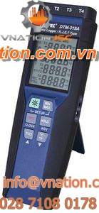 temperature data-logger / multi-channel / digital / USB