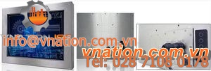 monitor with touchscreen / LCD / panel / rugged