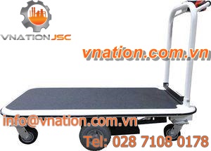 platform cart / multipurpose / with swivel casters / motorized